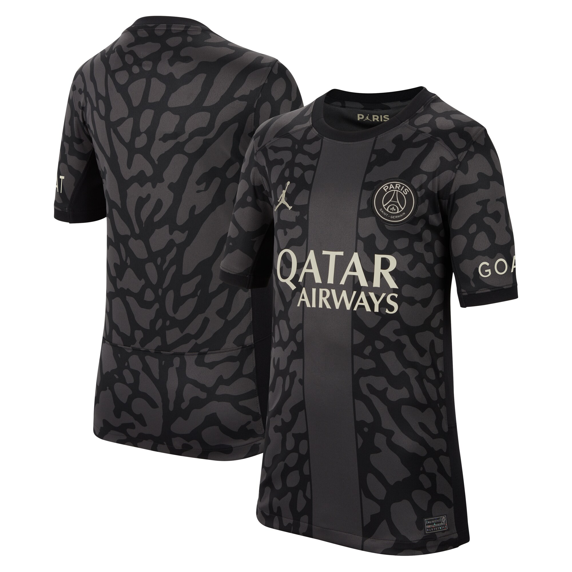 psg x jordan third stadium shirt 2023-24 – kids Kits Collection | Shop PSG Gear