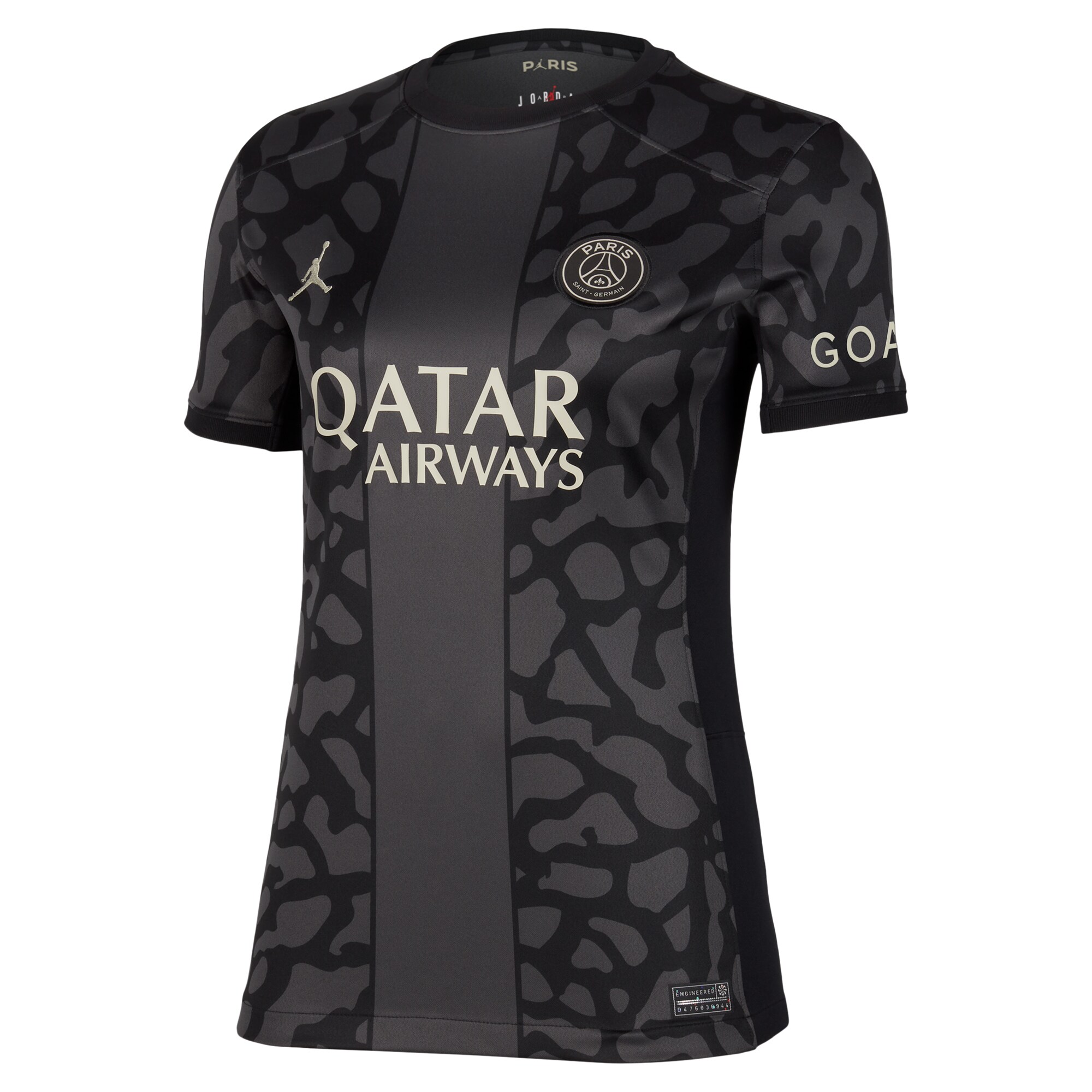 psg x jordan third stadium shirt 2023-24 – womens with custom printing Kits Collection | Shop PSG Gear