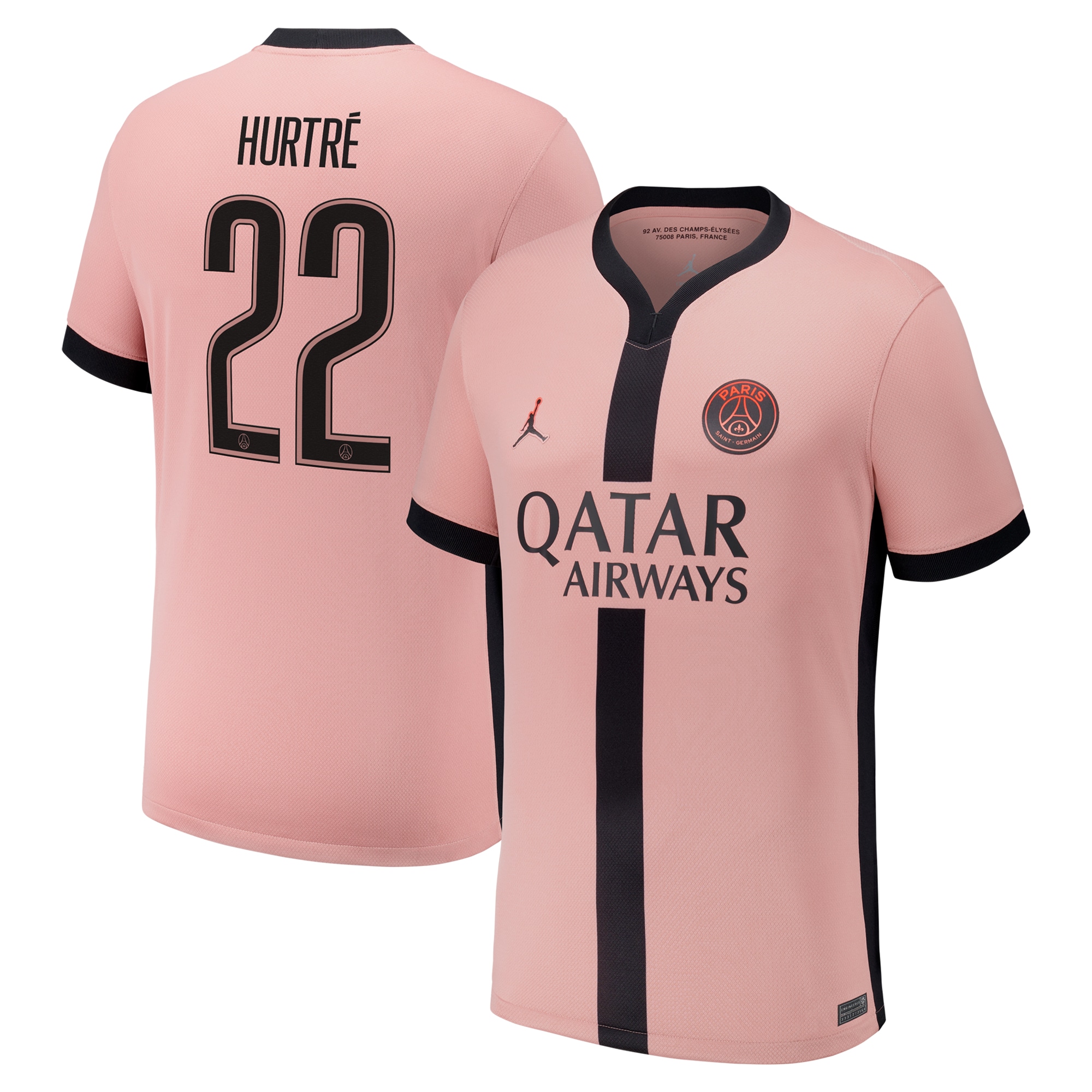 psg x jordan third stadium shirt 2024-25 with hurtre 22 printing Kits Collection | Shop PSG Gear